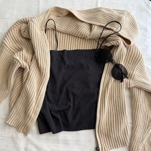 American Eagle Navy Blue Tank Tube Top